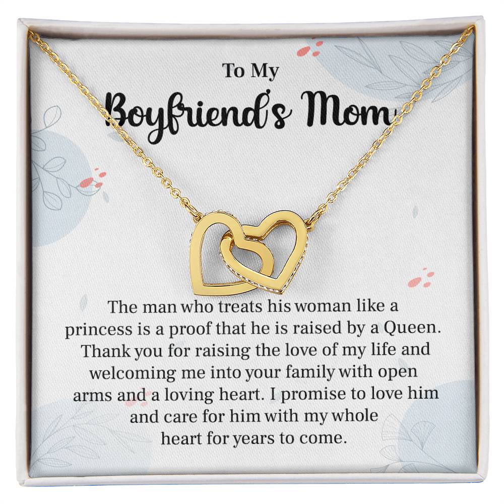 Boyfriend’s Mom Gift Necklace from Girlfriend