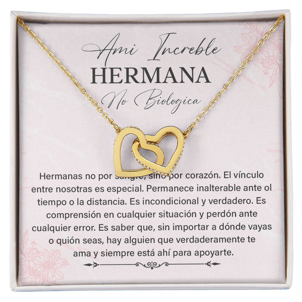 A Mi Increíble Hermana No Biológica Unidas Por El Corazón Y El Amor Verdadero