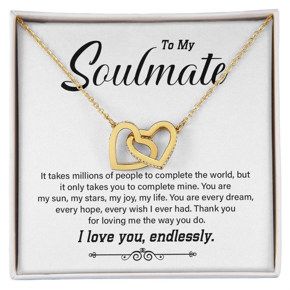 Soulmate Necklace Gift – You Complete My World
