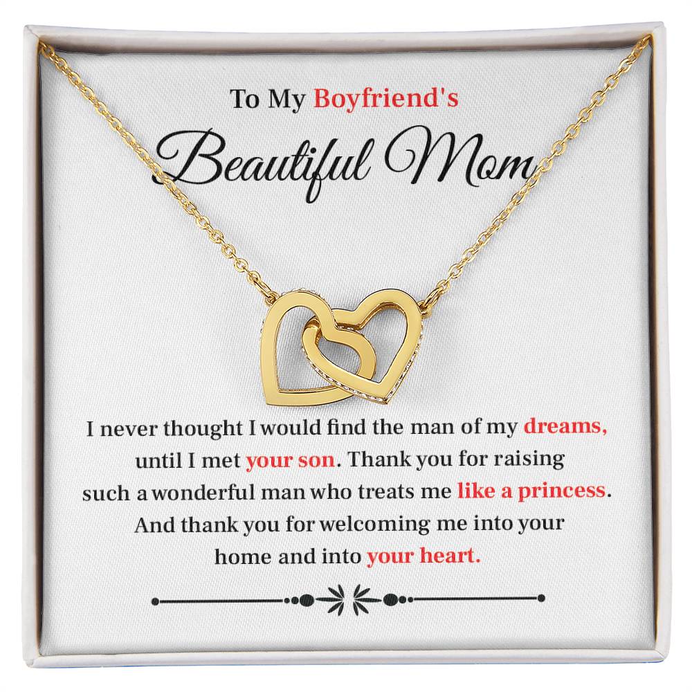 Boyfriend’s Mom Necklace Gift from Girlfriend