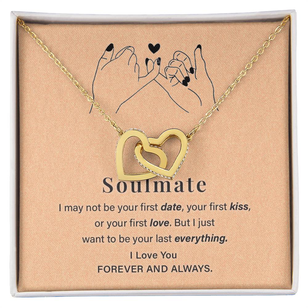 Romantic Soulmate Gift with Heartfelt Message Card