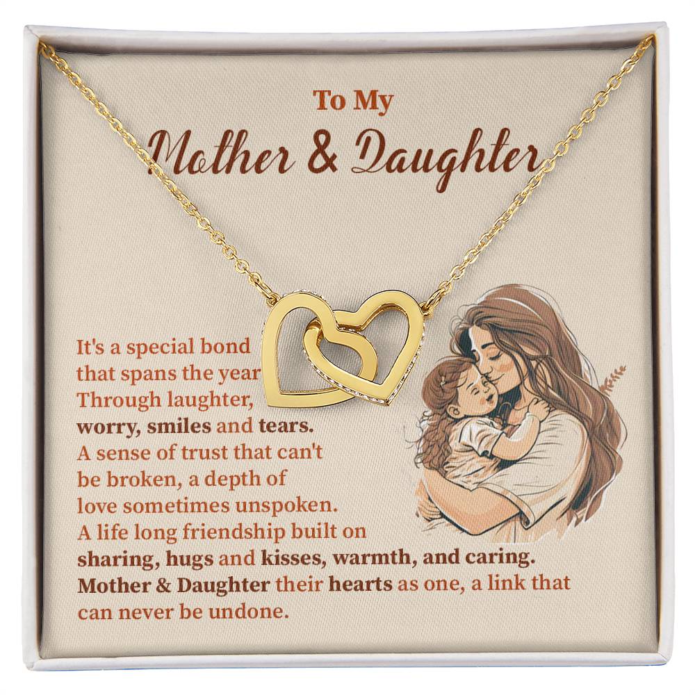 Mother Gift From Daughter – Necklace With Message Box
