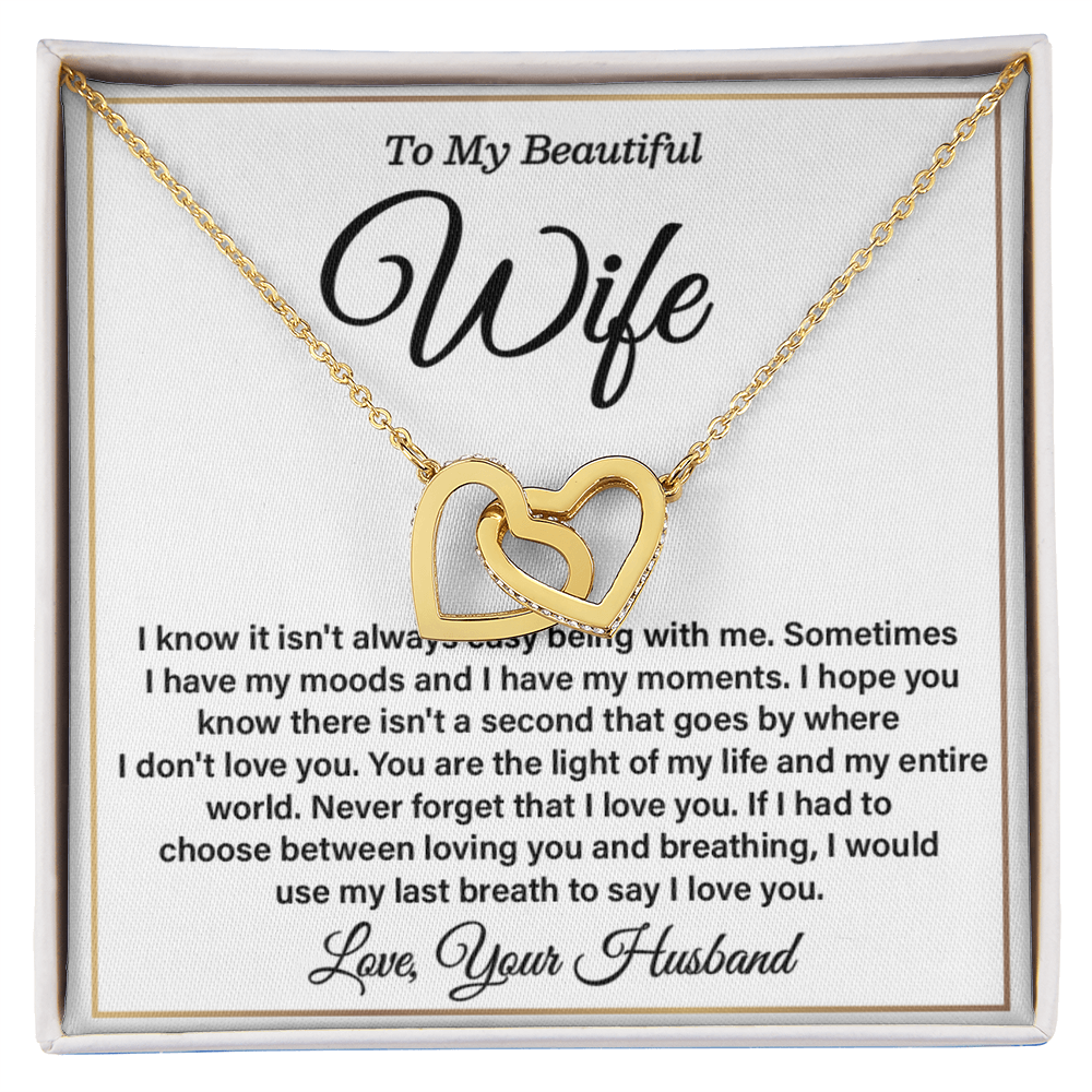 Romantic Gift For Wife From Husband With Loving Message Card