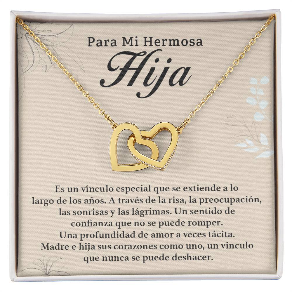 Collar Para Mi Hermosa Hija – Vínculo Eterno de Madre e Hija