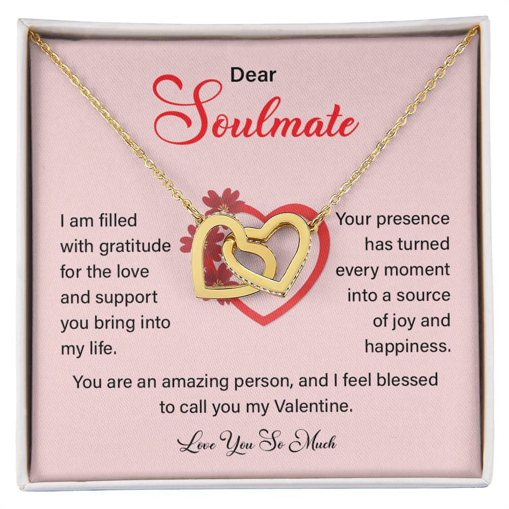 Valentine necklace Gift for soulmate