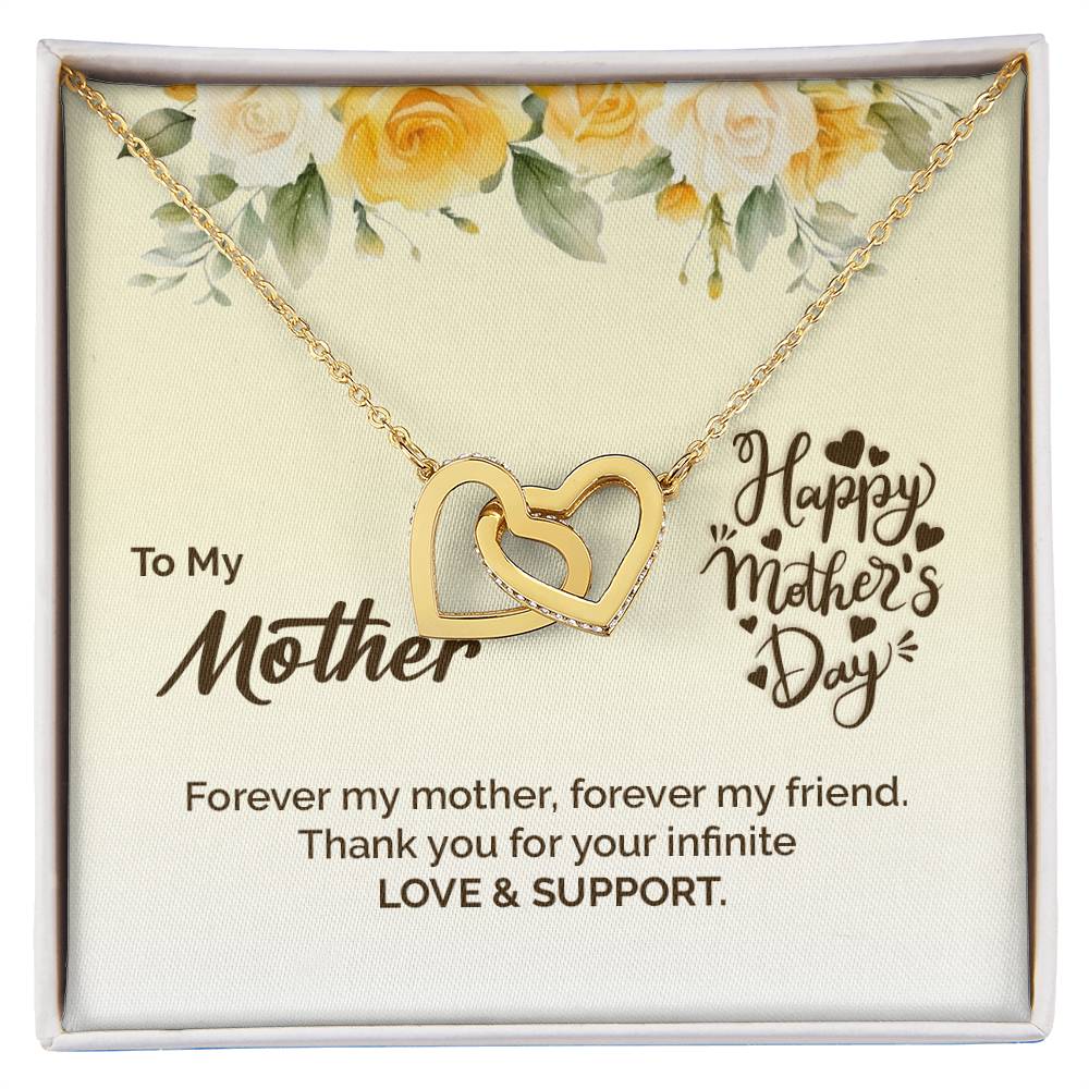 Mother’s Day Necklace Gift – Forever My Friend Card