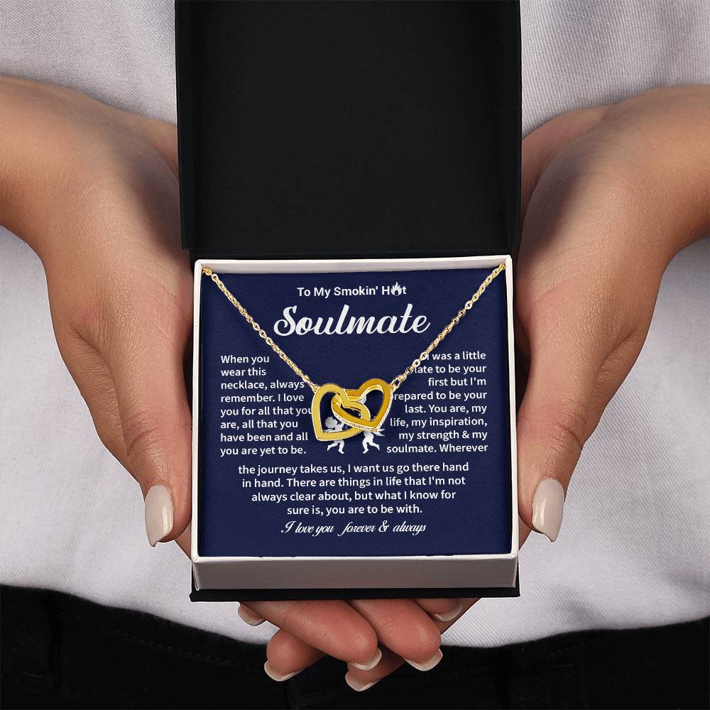 Smokin’ Hot Soulmate Necklace Gift with Gift Box