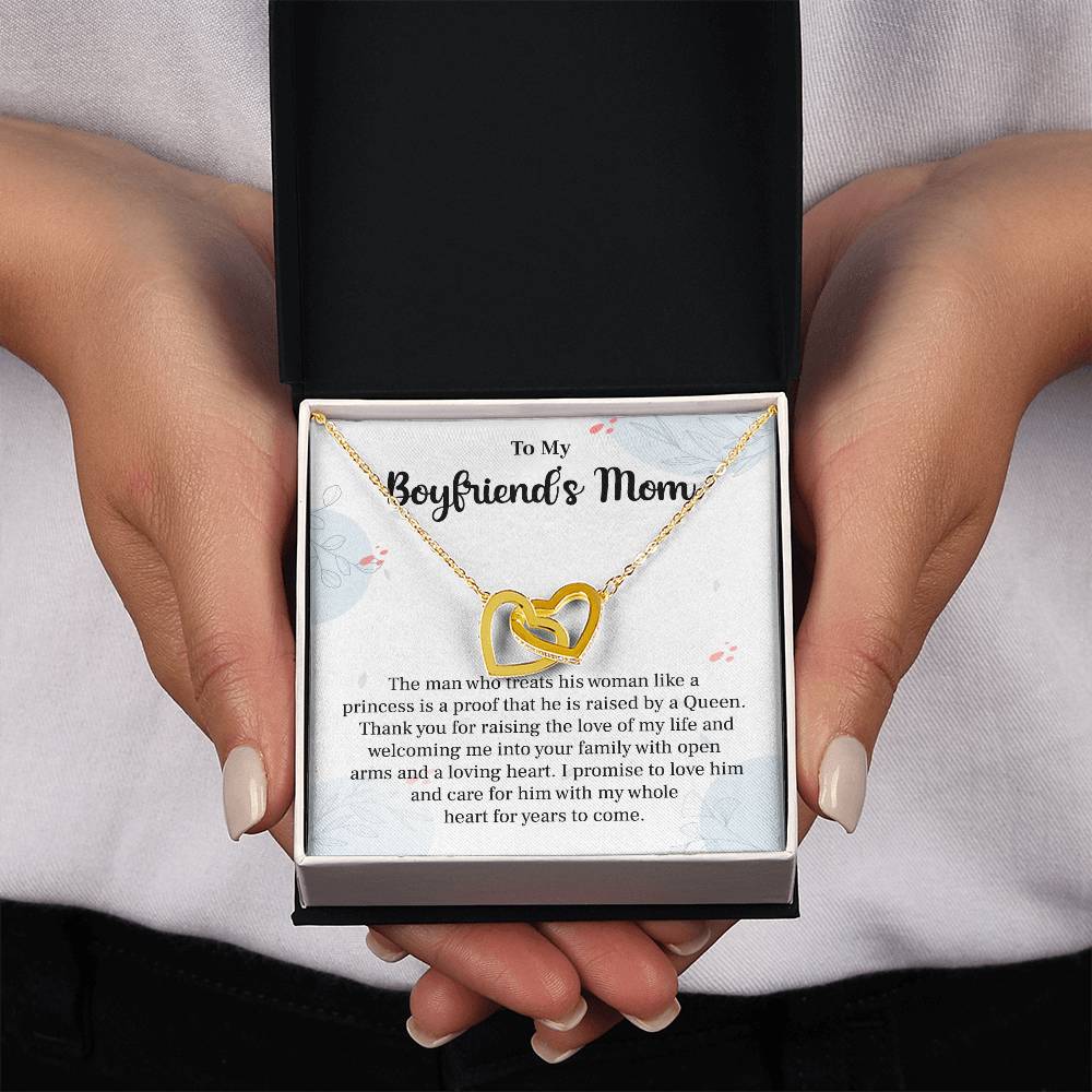 Boyfriend’s Mom Gift Necklace from Girlfriend