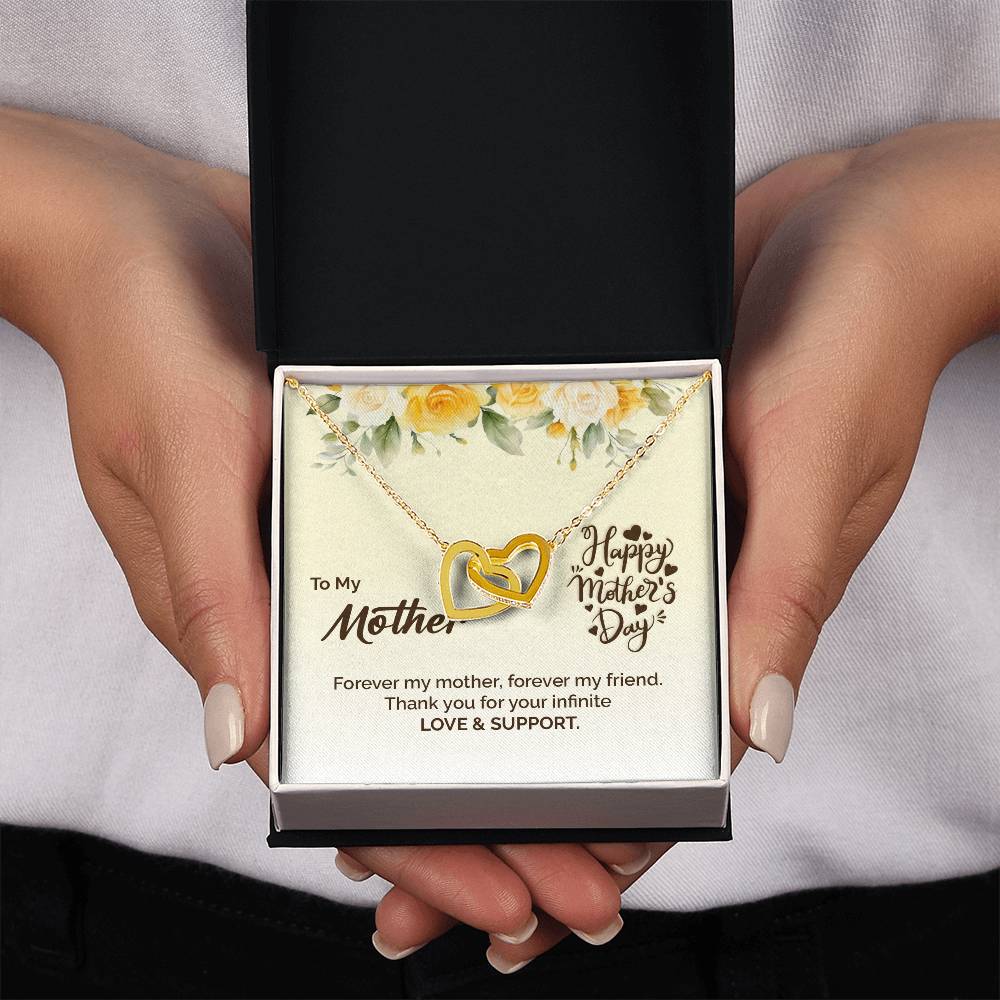Mother’s Day Necklace Gift – Forever My Friend Card