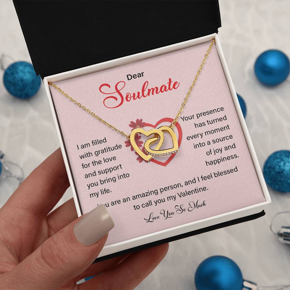 Valentine necklace Gift for soulmate