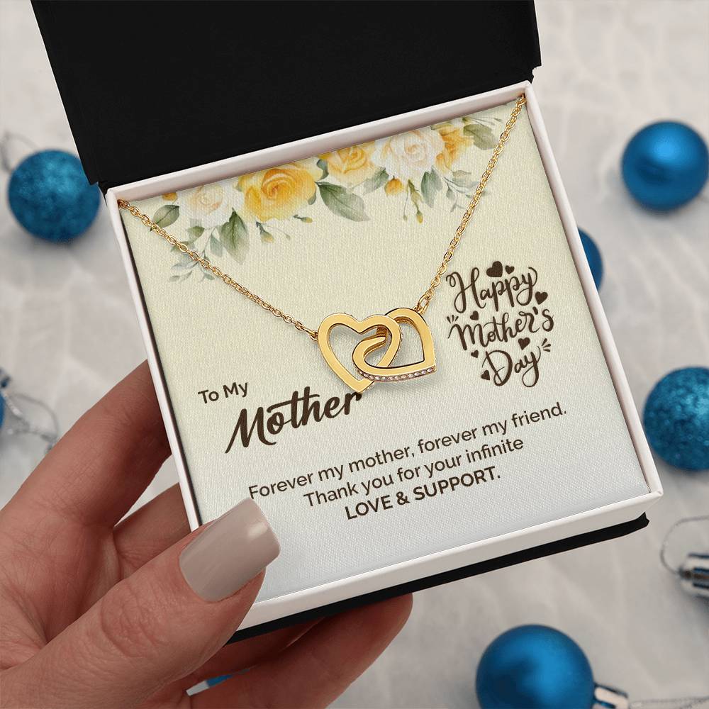 Mother’s Day Necklace Gift – Forever My Friend Card