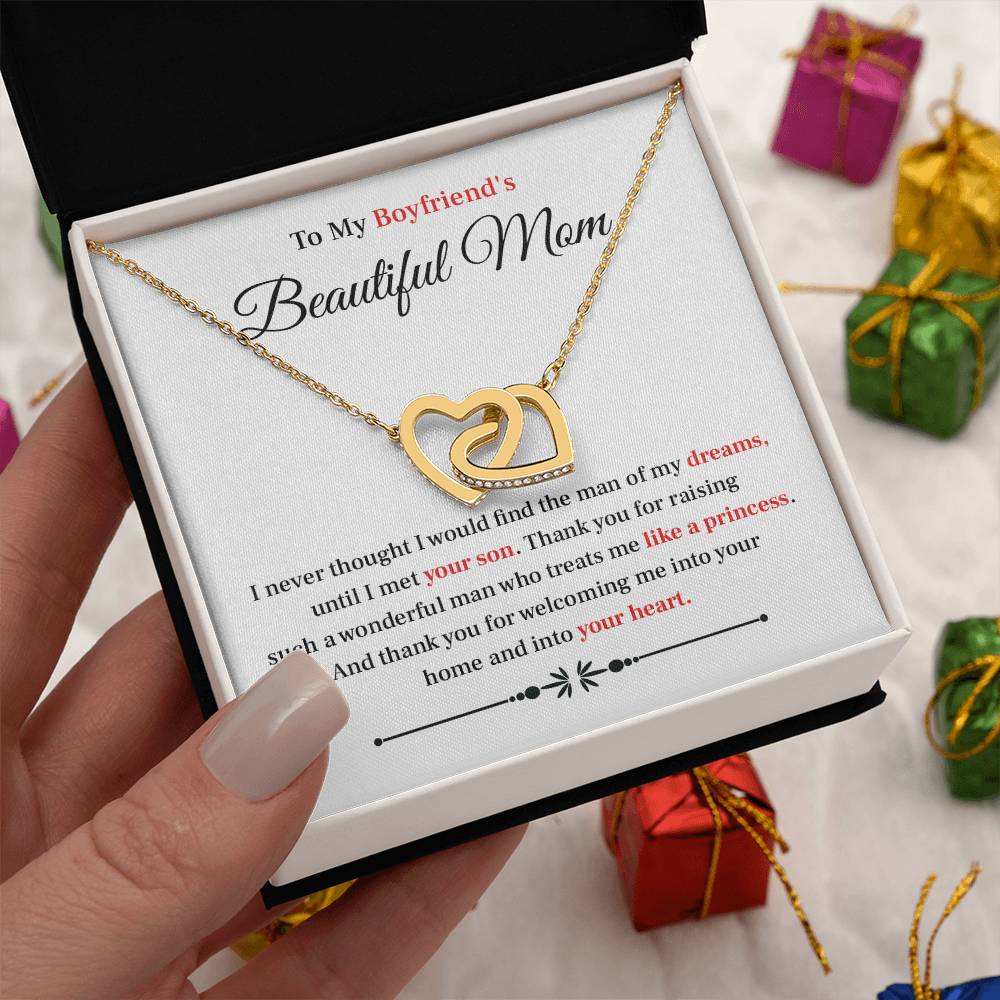 Boyfriend’s Mom Necklace Gift from Girlfriend