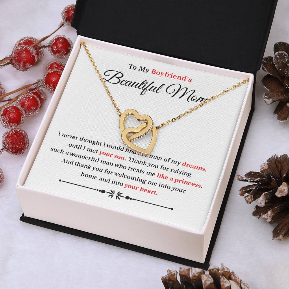 Boyfriend’s Mom Necklace Gift from Girlfriend