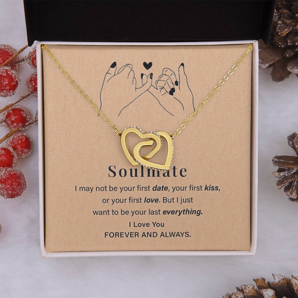 Romantic Soulmate Gift with Heartfelt Message Card