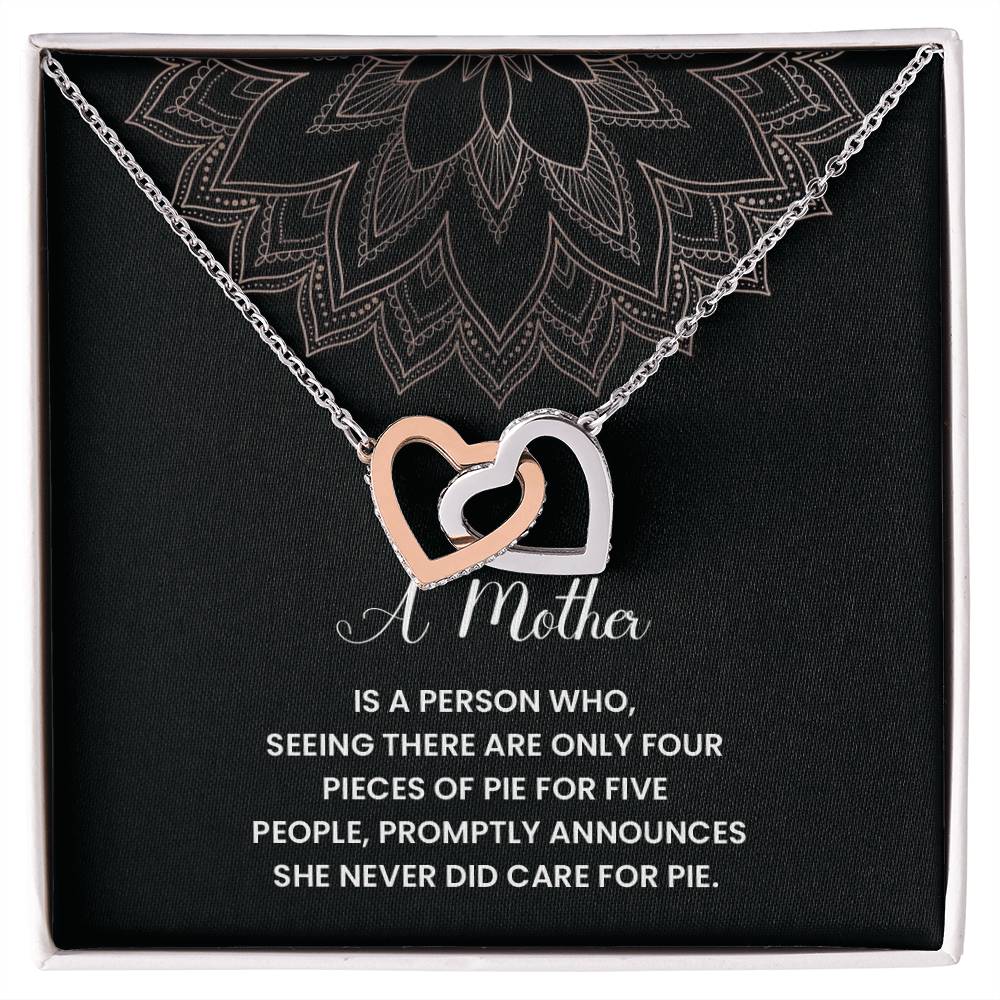 A mother is a person who seeing there.