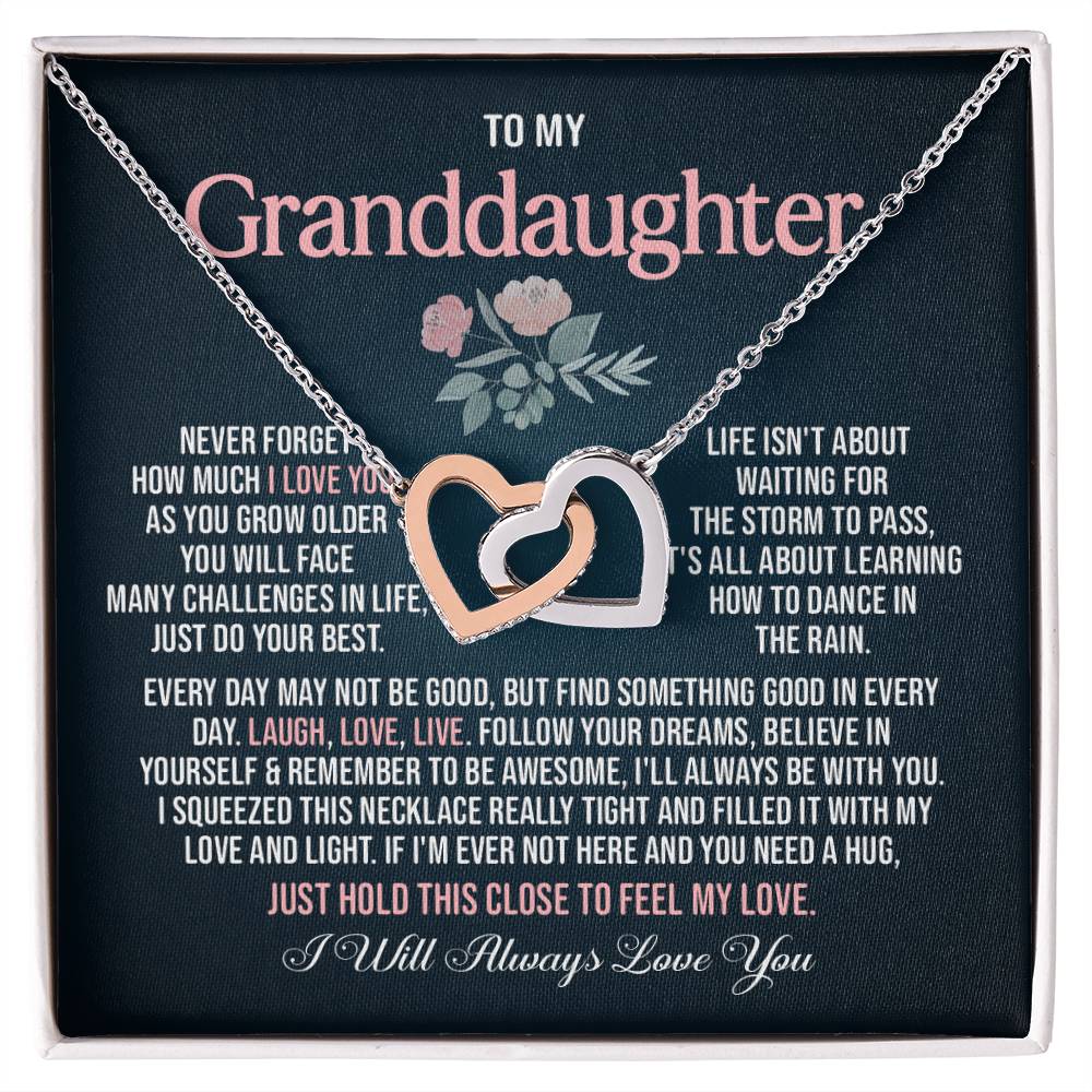To My Granddaughter: A Necklace Of Love, Strength, And Unbreakable Bonds
