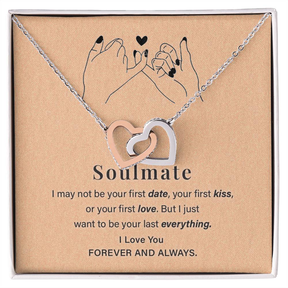 Romantic Soulmate Gift with Heartfelt Message Card