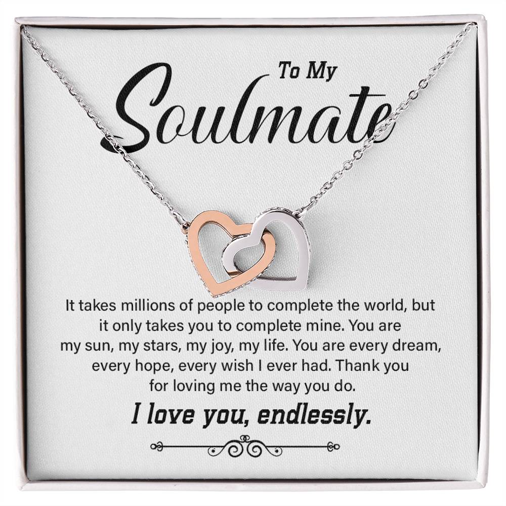Soulmate Necklace Gift – You Complete My World