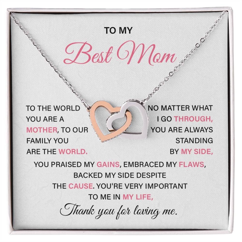 Best Necklace for Mom From Child With Heartfelt Message