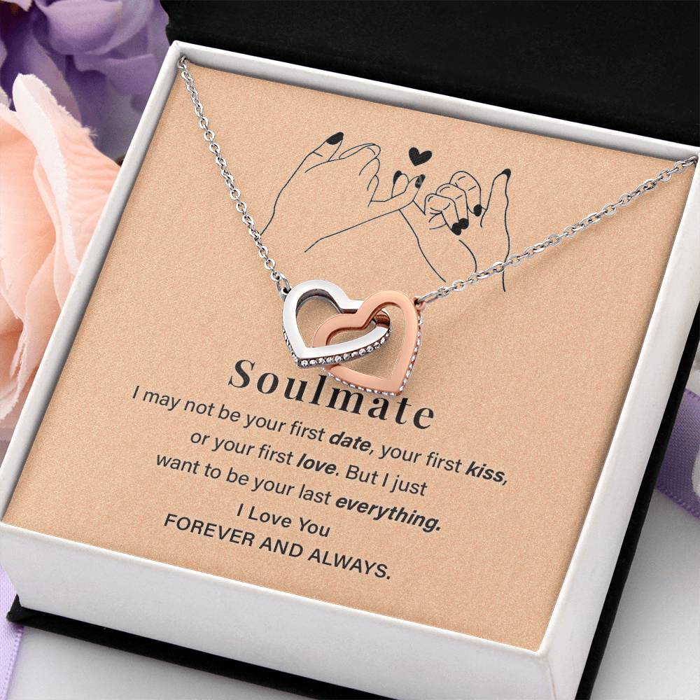 Romantic Soulmate Gift with Heartfelt Message Card