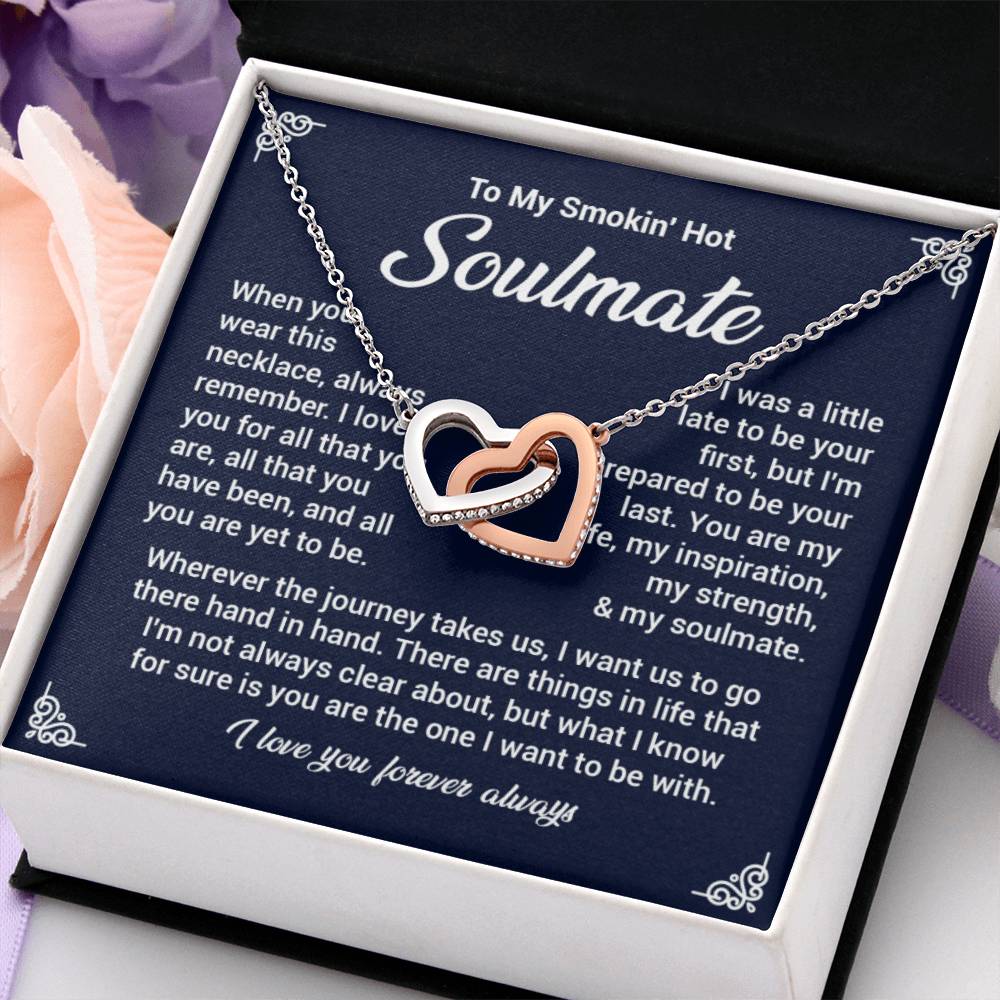 Smokin’ Hot Soulmate Necklace Gift – Romantic Box