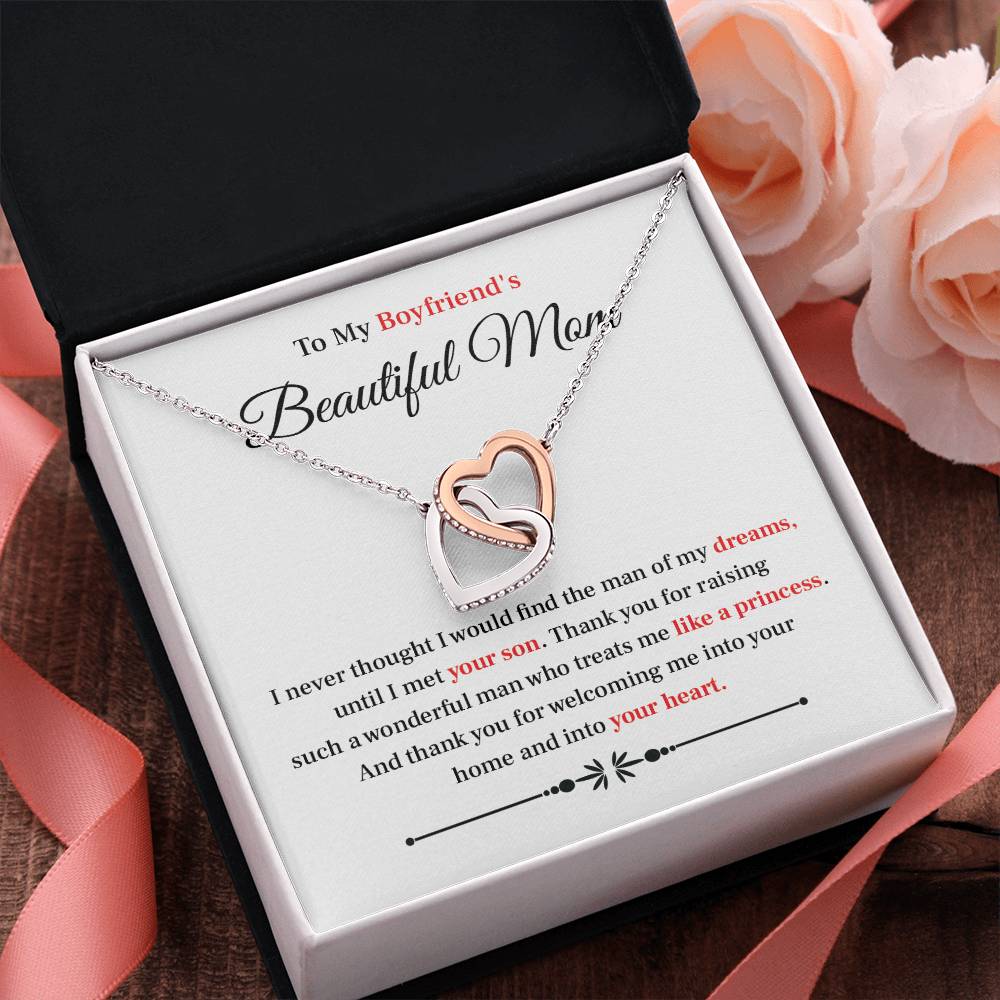 Boyfriend’s Mom Necklace Gift from Girlfriend