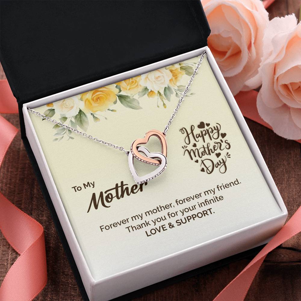 Mother’s Day Necklace Gift – Forever My Friend Card