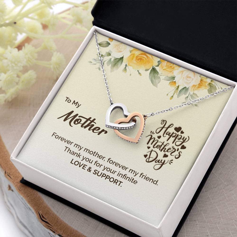 Mother’s Day Necklace Gift – Forever My Friend Card