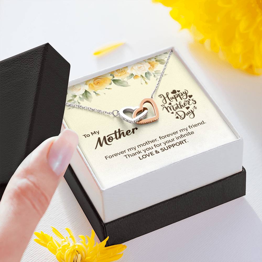 Mother’s Day Necklace Gift – Forever My Friend Card