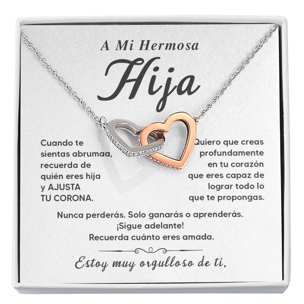 Collar Inspirador Para Mi Hermosa Hija Collar Inspirador Para Hija Regalo Motivacional Para Hija Joyas Sentimentales Para Hija Regalo De Joyería Para Hija Regalo De Madre A Hija Regalo Significativo Para Hija Regalo De Empoderamiento Para Hija