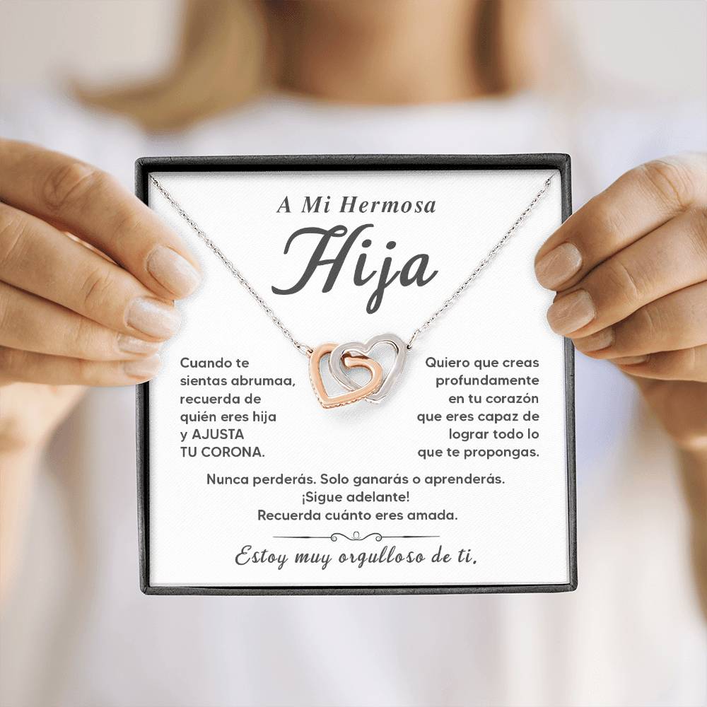 Collar Inspirador Para Mi Hermosa Hija Collar Inspirador Para Hija Regalo Motivacional Para Hija Joyas Sentimentales Para Hija Regalo De Joyería Para Hija Regalo De Madre A Hija Regalo Significativo Para Hija Regalo De Empoderamiento Para Hija