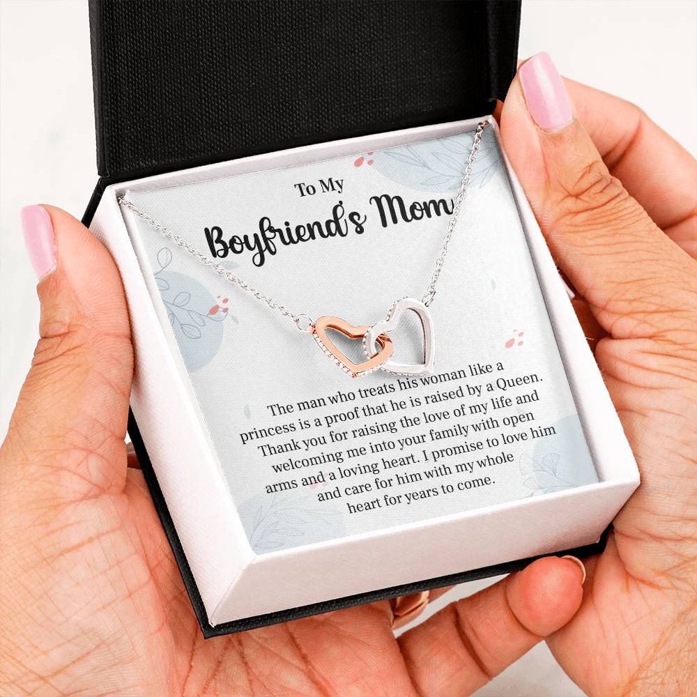 Boyfriend’s Mom Gift Necklace from Girlfriend