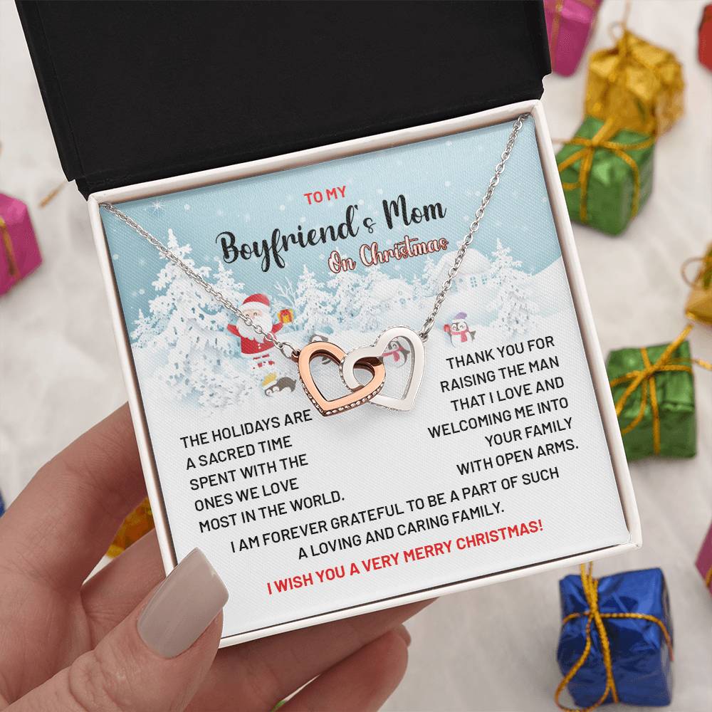 Christmas Necklace Gift for Boyfriend’s Mom