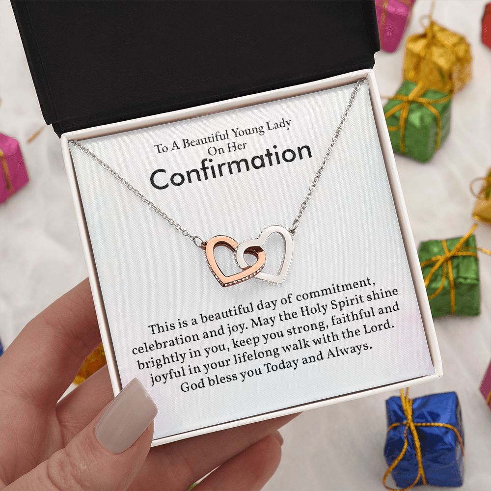 To A Beautiful Young lady On Her Confirmation This Is A Beautiful Day Of Commitment, Celebration And Joy