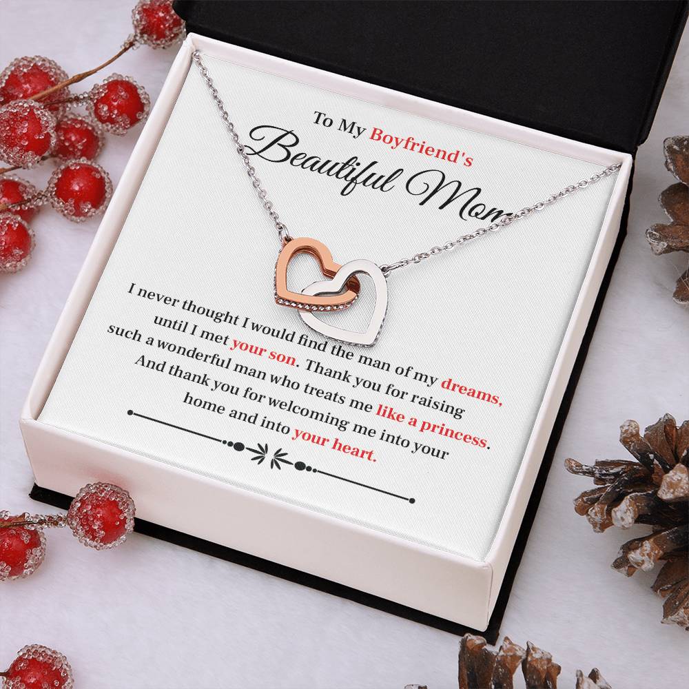 Boyfriend’s Mom Necklace Gift from Girlfriend
