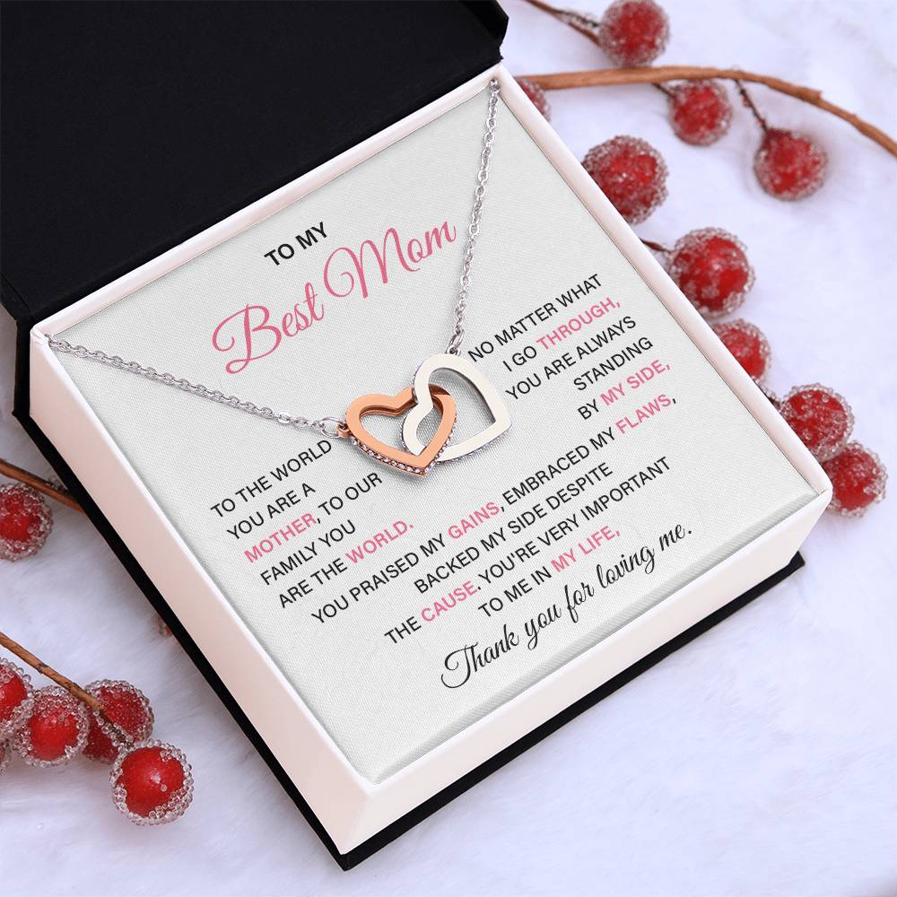 Best Necklace for Mom From Child With Heartfelt Message