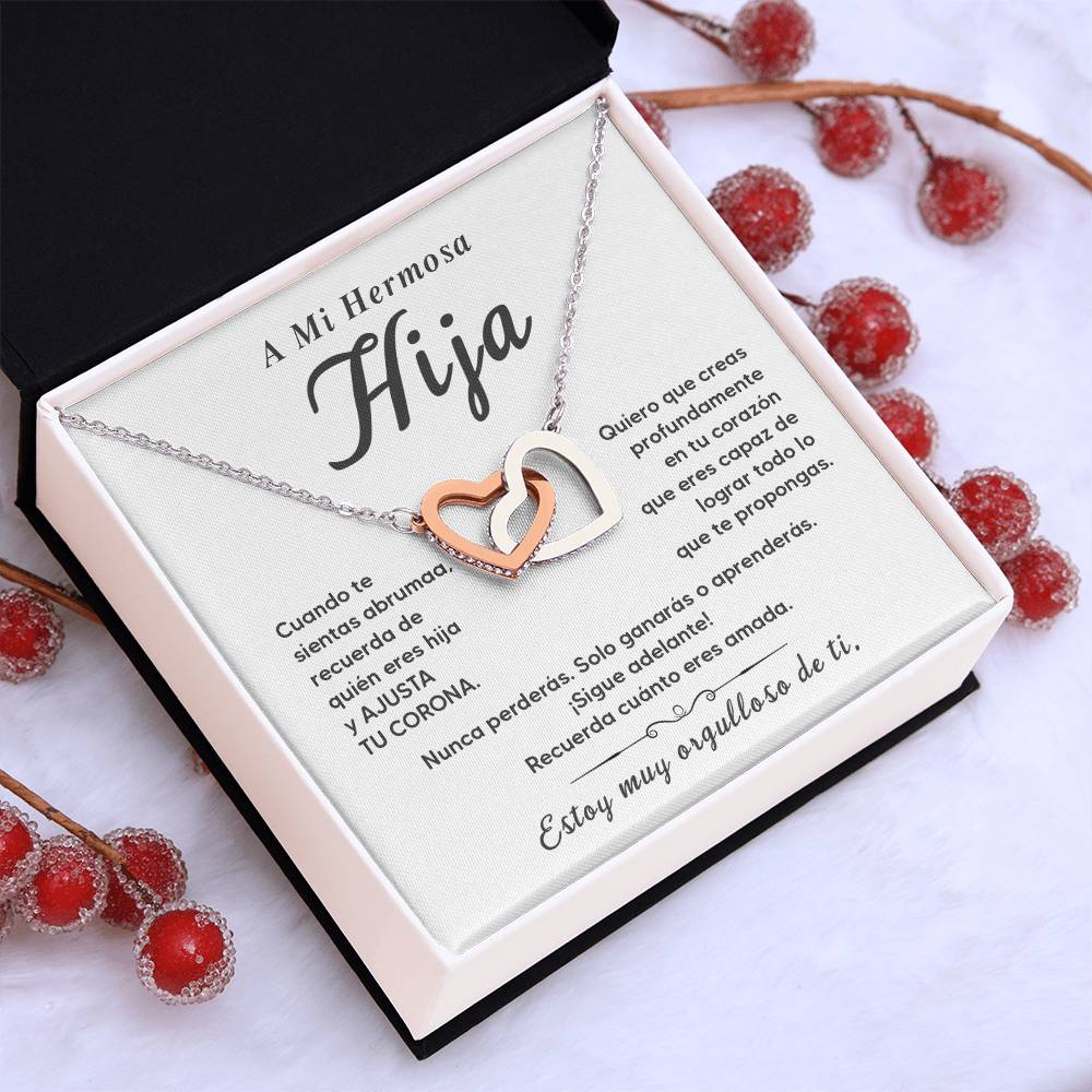 Collar Inspirador Para Mi Hermosa Hija Collar Inspirador Para Hija Regalo Motivacional Para Hija Joyas Sentimentales Para Hija Regalo De Joyería Para Hija Regalo De Madre A Hija Regalo Significativo Para Hija Regalo De Empoderamiento Para Hija