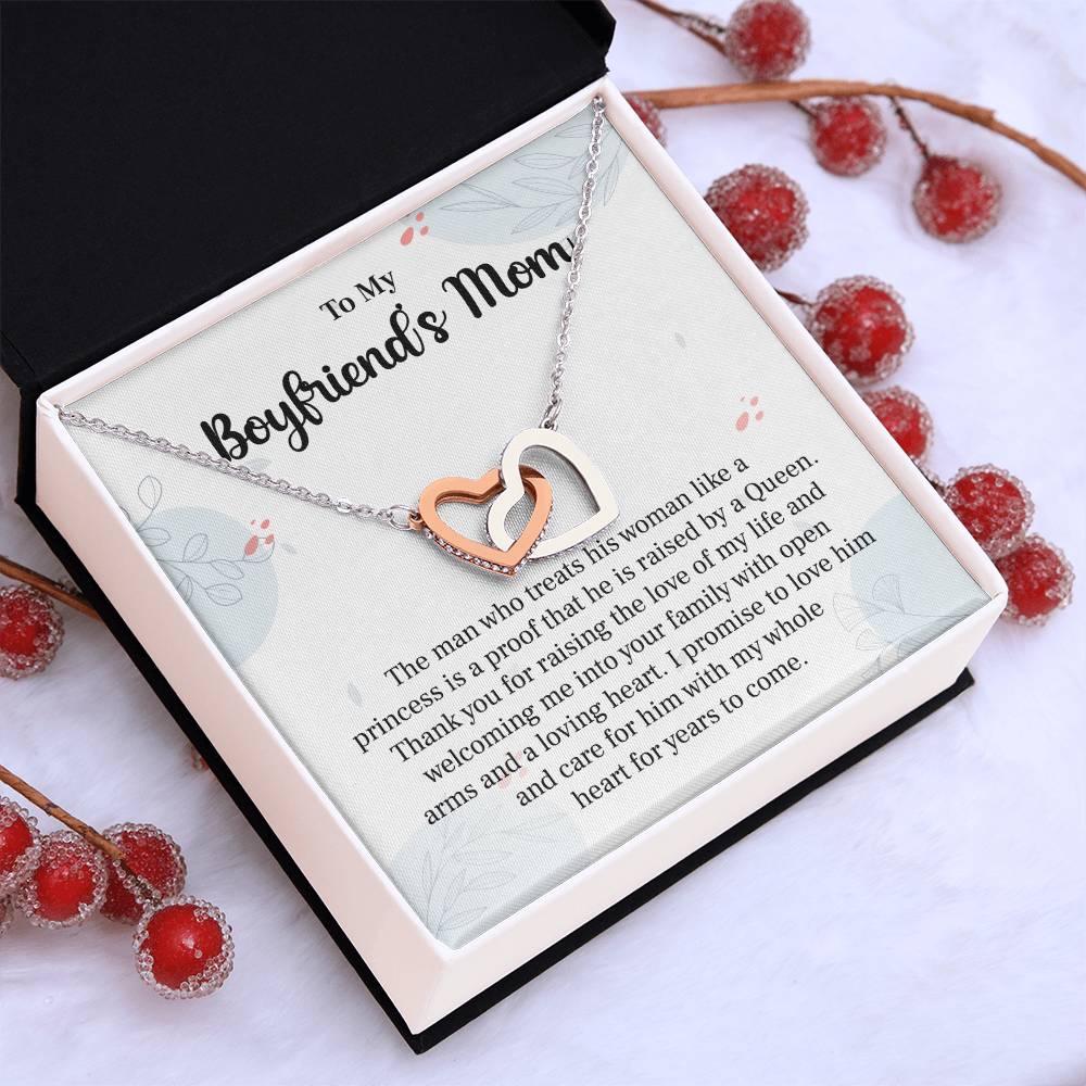 Boyfriend’s Mom Gift Necklace from Girlfriend