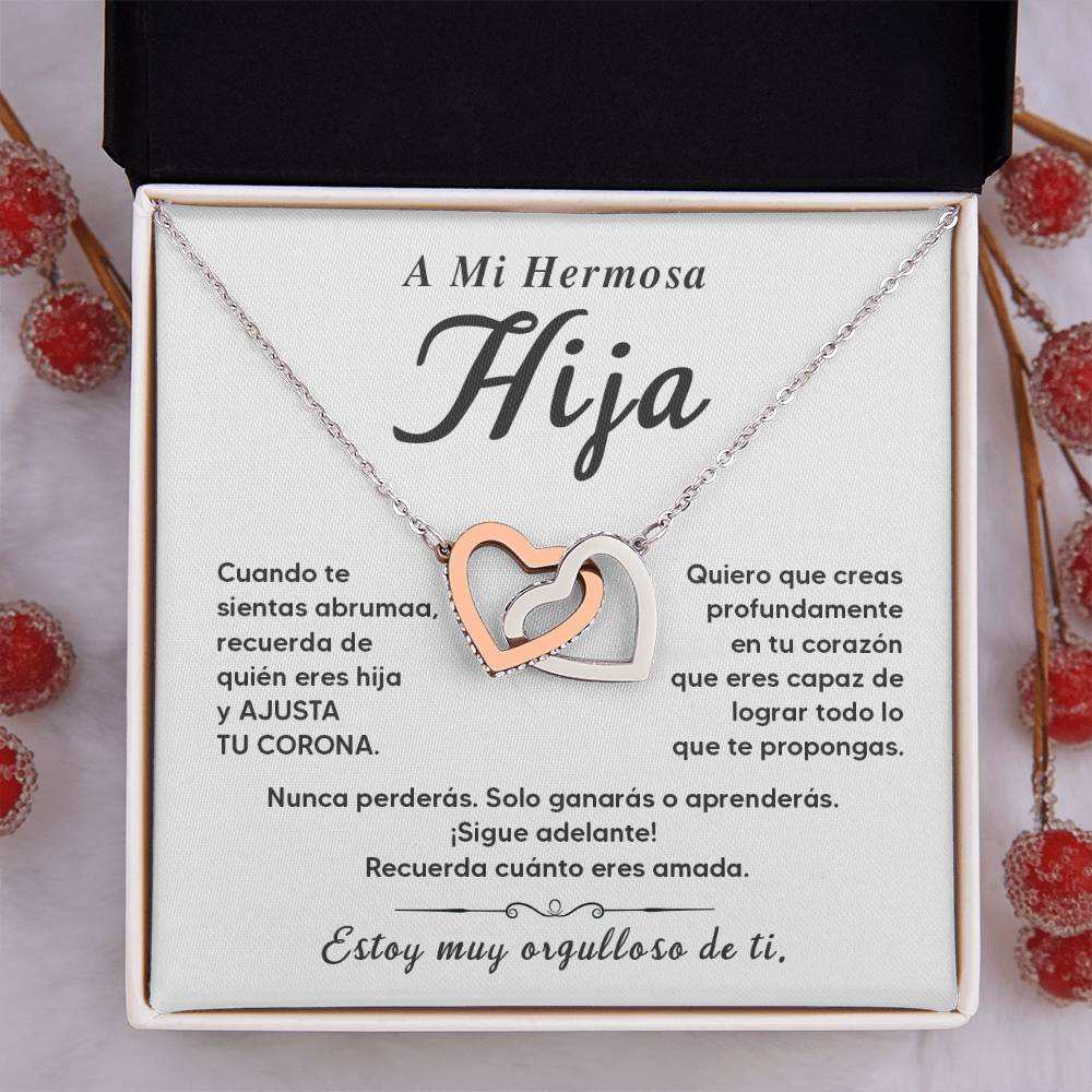 Collar Inspirador Para Mi Hermosa Hija Collar Inspirador Para Hija Regalo Motivacional Para Hija Joyas Sentimentales Para Hija Regalo De Joyería Para Hija Regalo De Madre A Hija Regalo Significativo Para Hija Regalo De Empoderamiento Para Hija