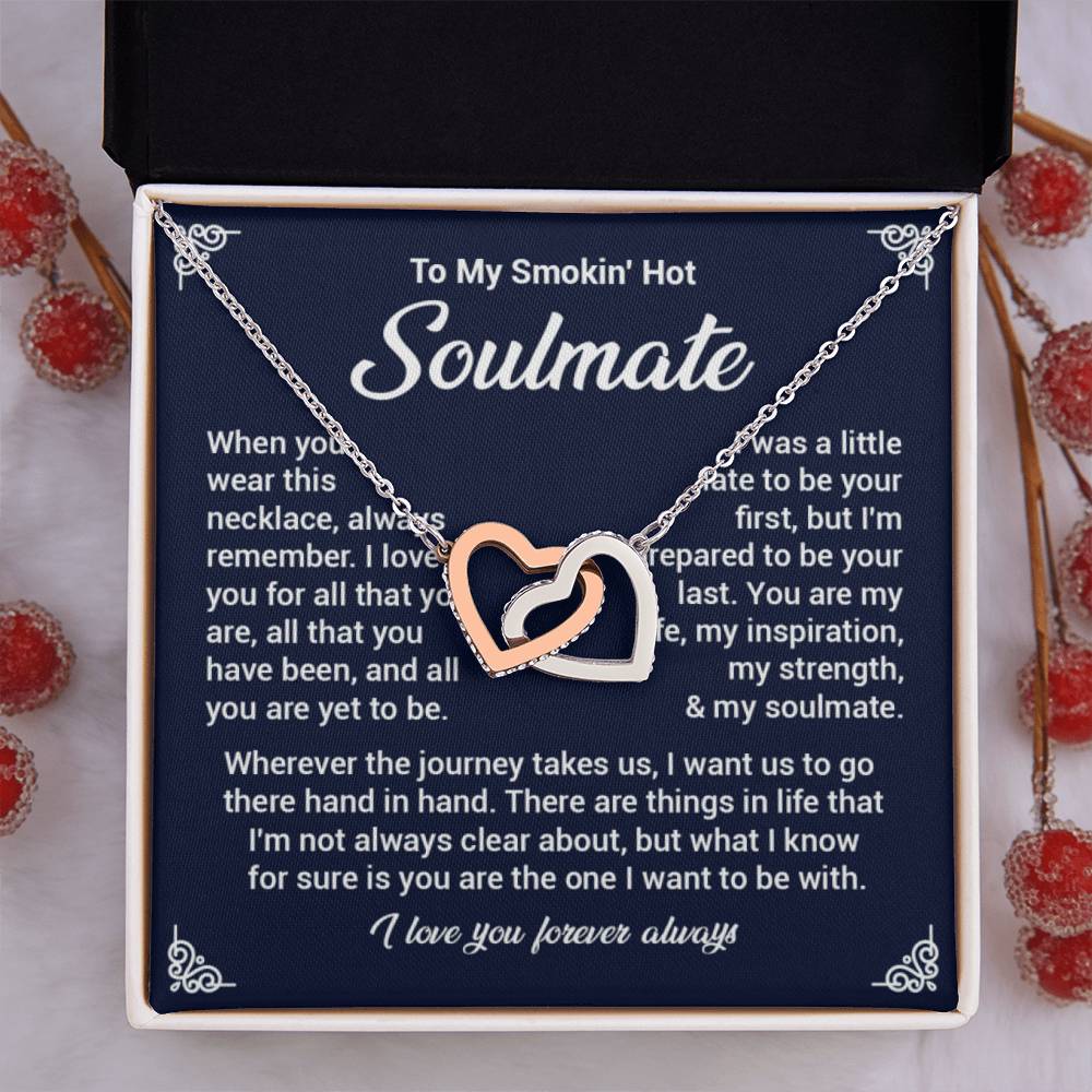 Smokin’ Hot Soulmate Necklace Gift – Romantic Box