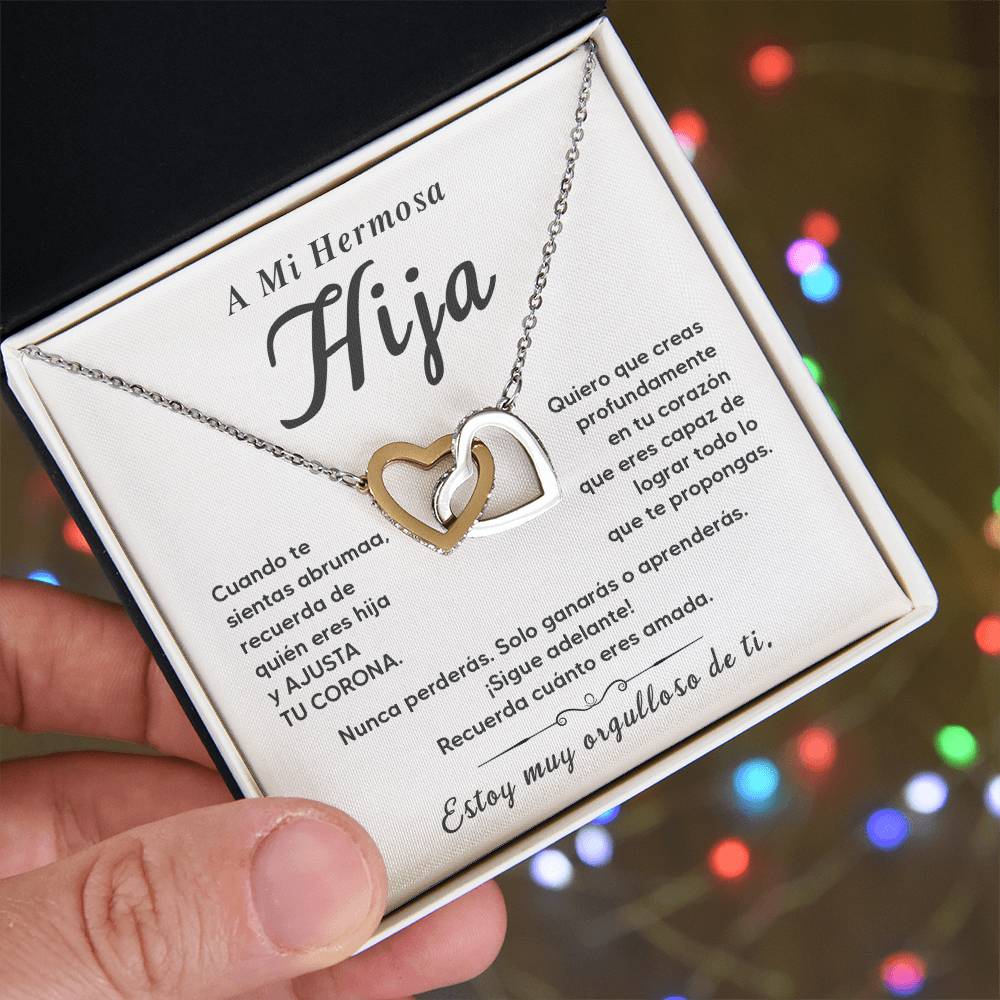 Collar Inspirador Para Mi Hermosa Hija Collar Inspirador Para Hija Regalo Motivacional Para Hija Joyas Sentimentales Para Hija Regalo De Joyería Para Hija Regalo De Madre A Hija Regalo Significativo Para Hija Regalo De Empoderamiento Para Hija