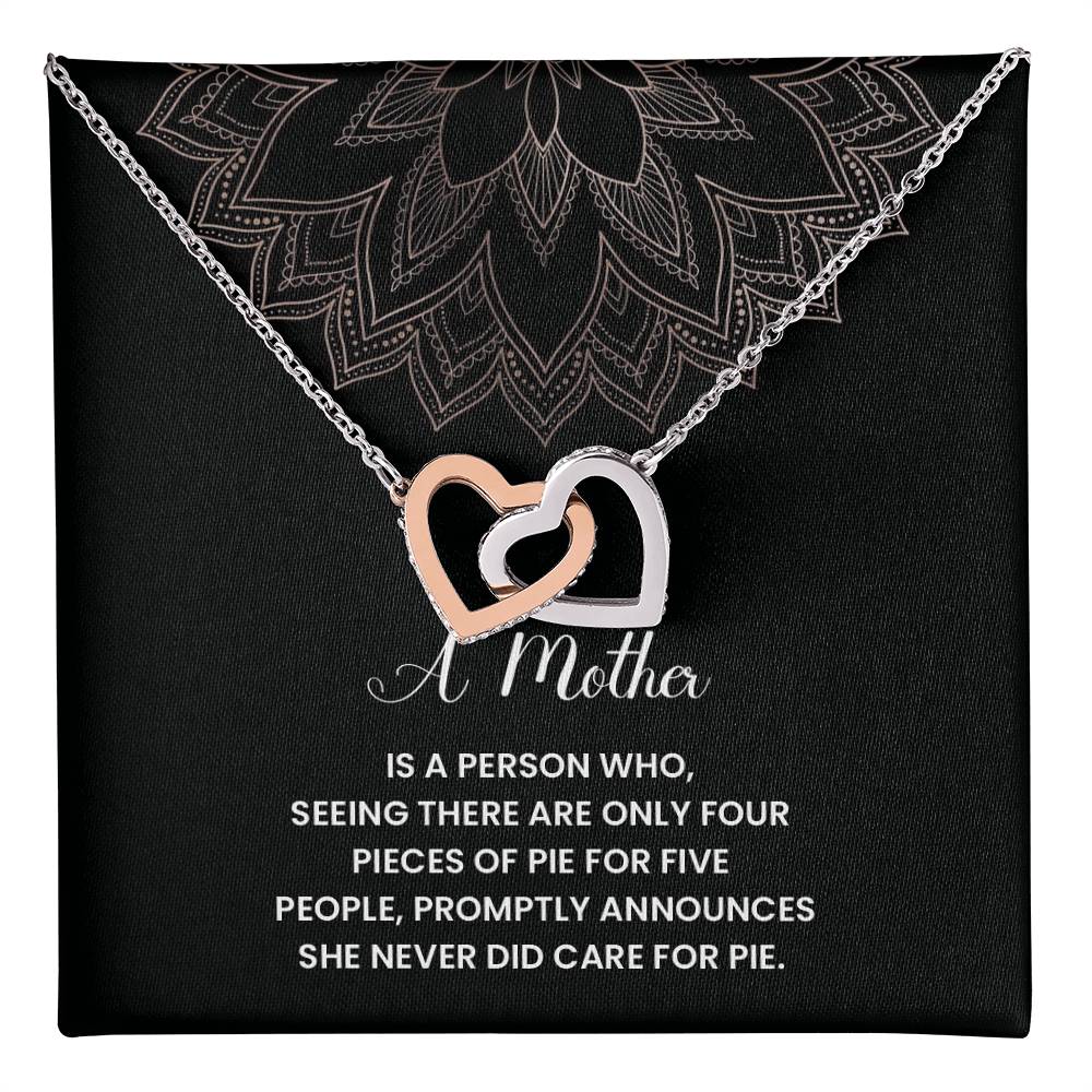 A mother is a person who seeing there.