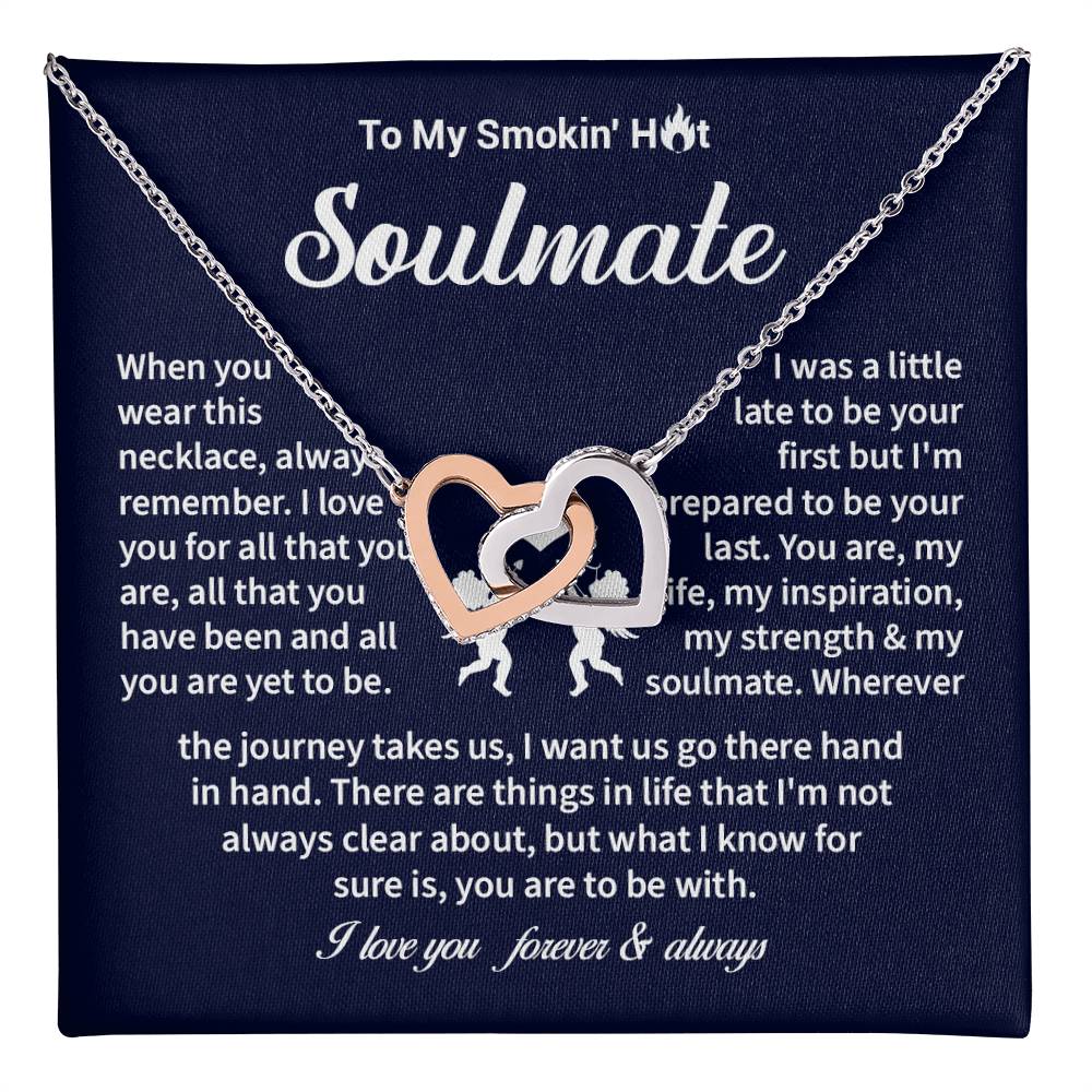 Smokin’ Hot Soulmate Necklace Gift with Gift Box