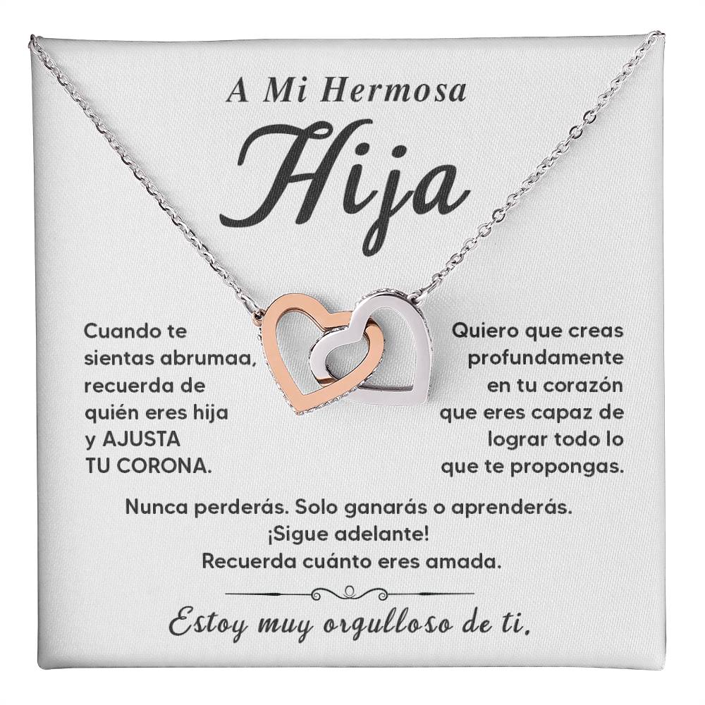 Collar Inspirador Para Mi Hermosa Hija Collar Inspirador Para Hija Regalo Motivacional Para Hija Joyas Sentimentales Para Hija Regalo De Joyería Para Hija Regalo De Madre A Hija Regalo Significativo Para Hija Regalo De Empoderamiento Para Hija