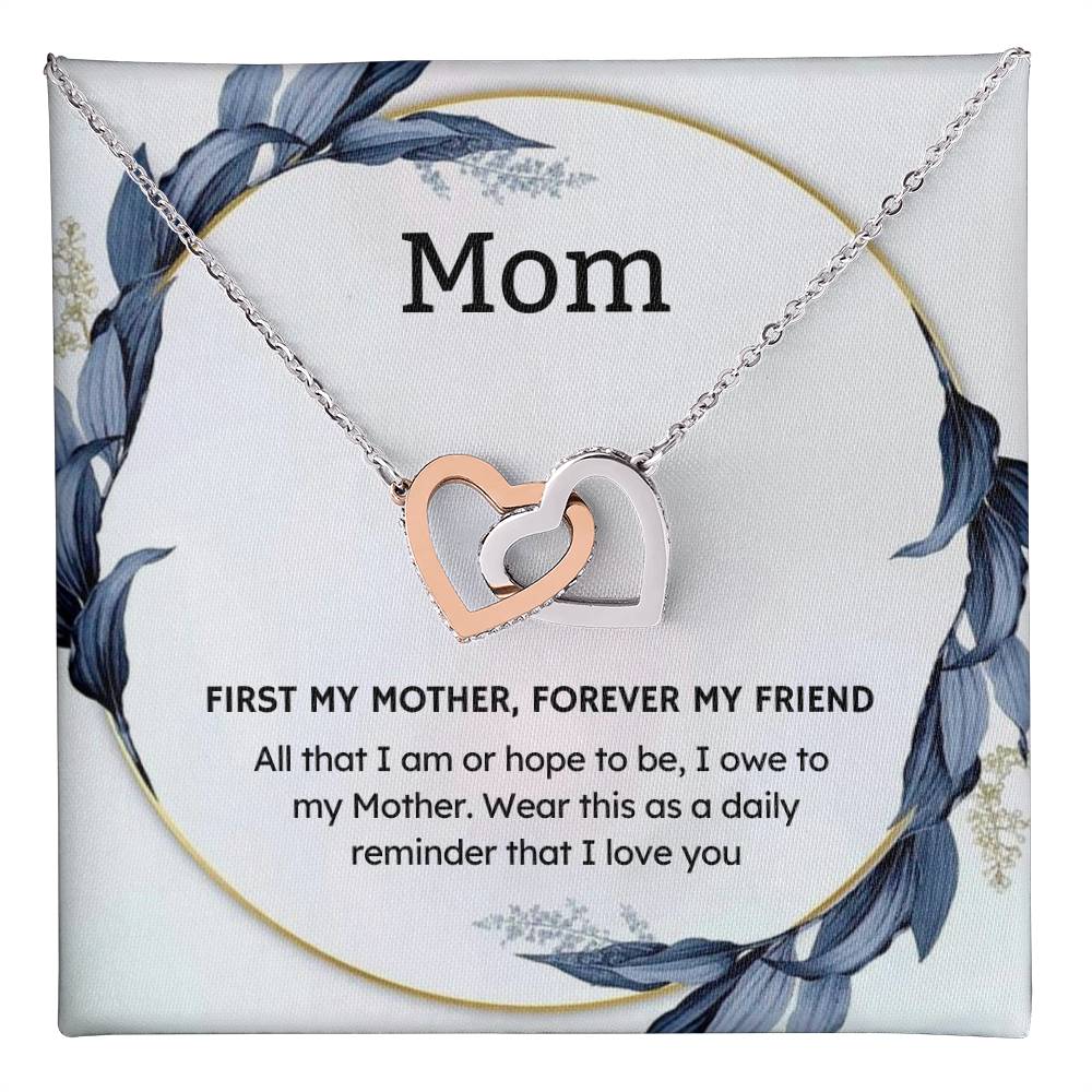 Necklace Gift for Mom – Message Card and Gift Box