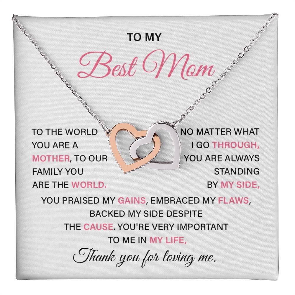 Best Necklace for Mom From Child With Heartfelt Message