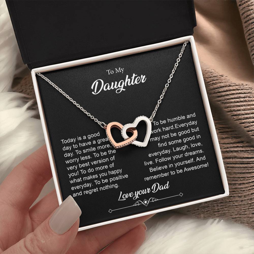 Inspirational Daughter Necklace from Dad