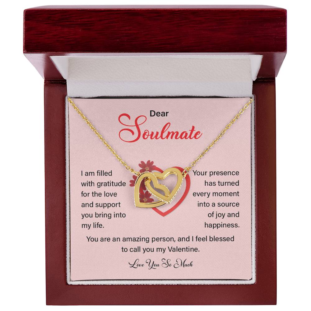 Valentine necklace Gift for soulmate
