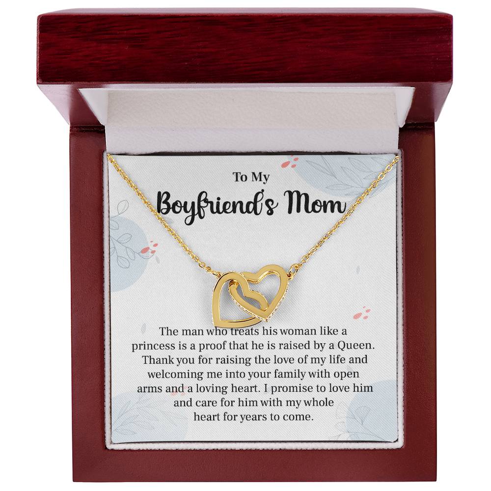 Boyfriend’s Mom Gift Necklace from Girlfriend