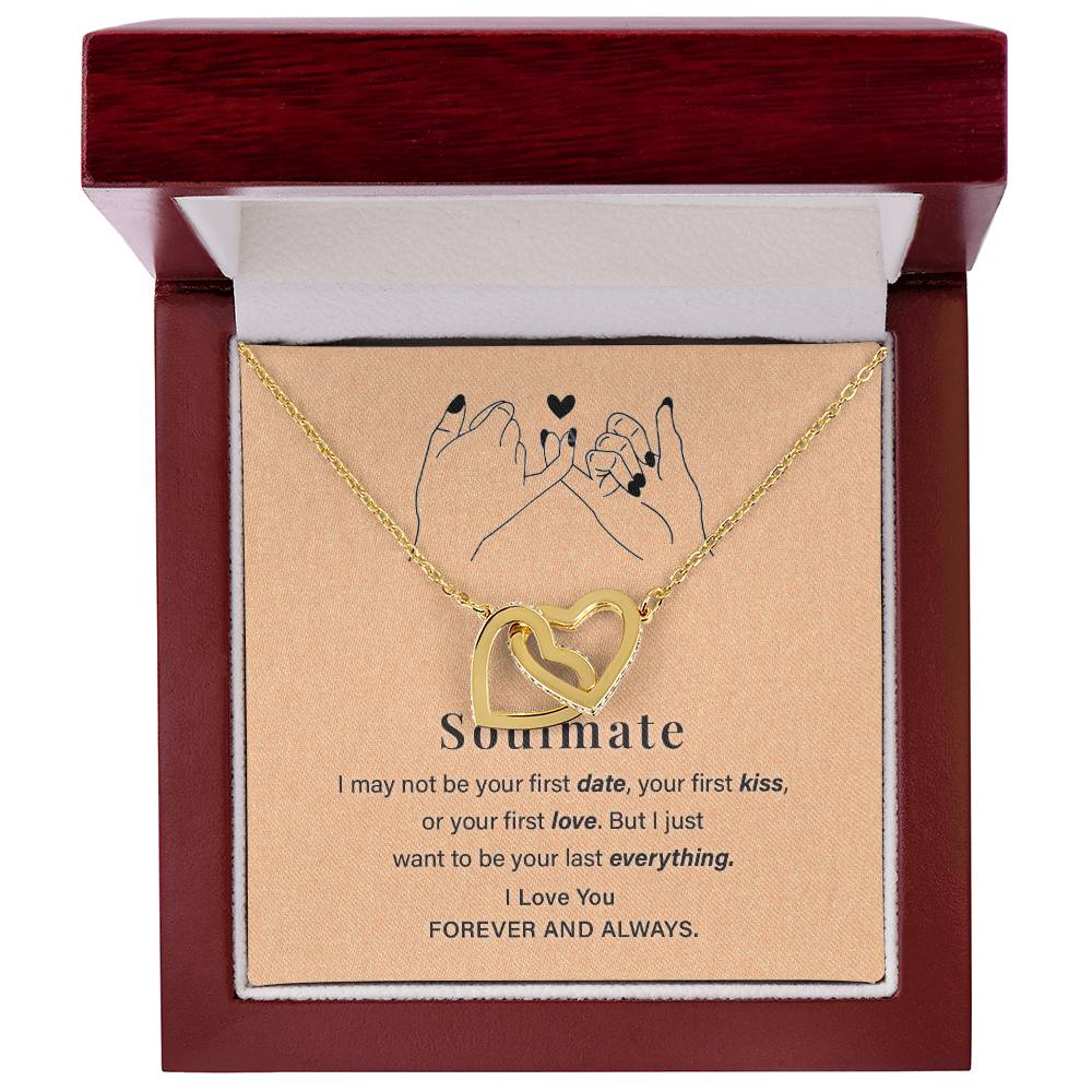Romantic Soulmate Gift with Heartfelt Message Card